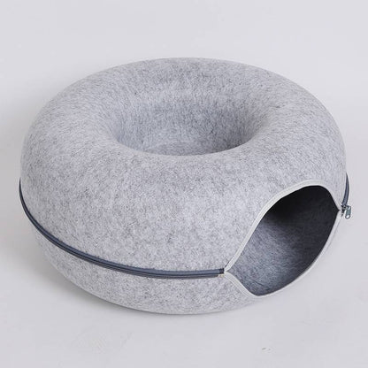 Donut Cat Tunnel Bed