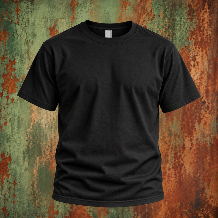 Solid Heavyweight Cotton T-shirt for Men
