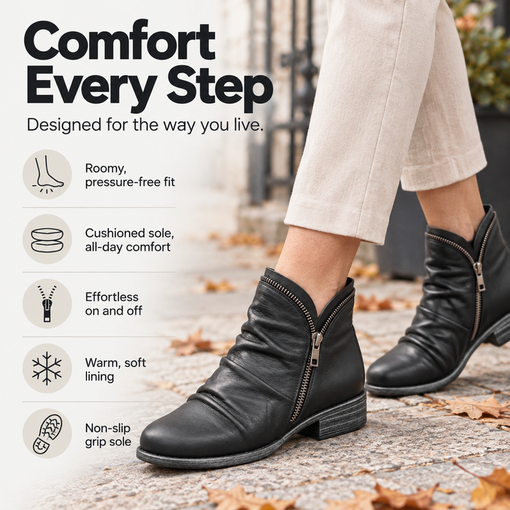 Tamara | Women’s Comfortable Low Boots