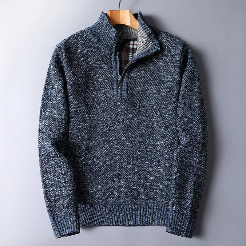 Dominic™ Fleece-Lined Half-Zip Sweater
