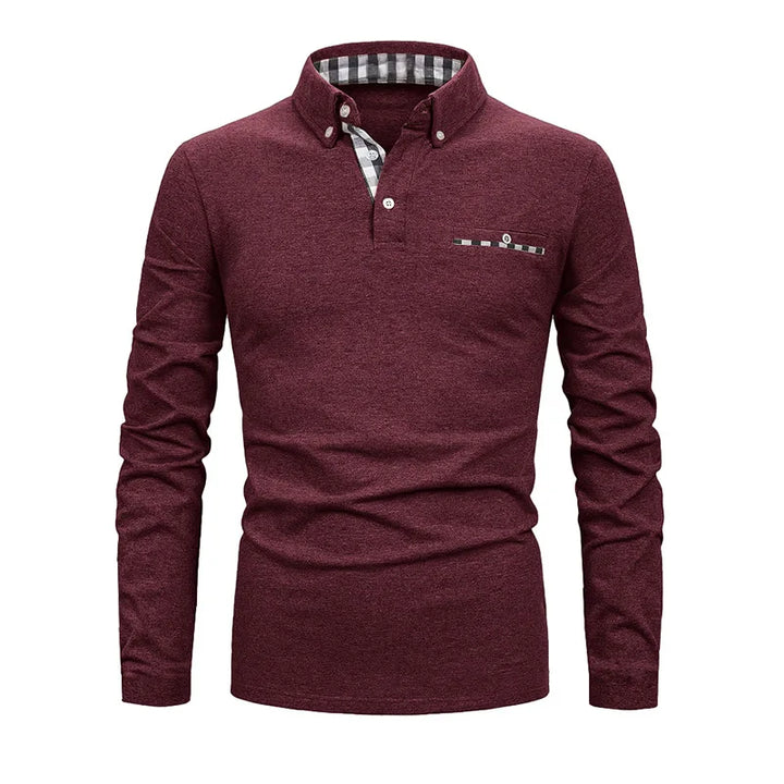 Kevin™ | Stylish Long-Sleeve Shirt