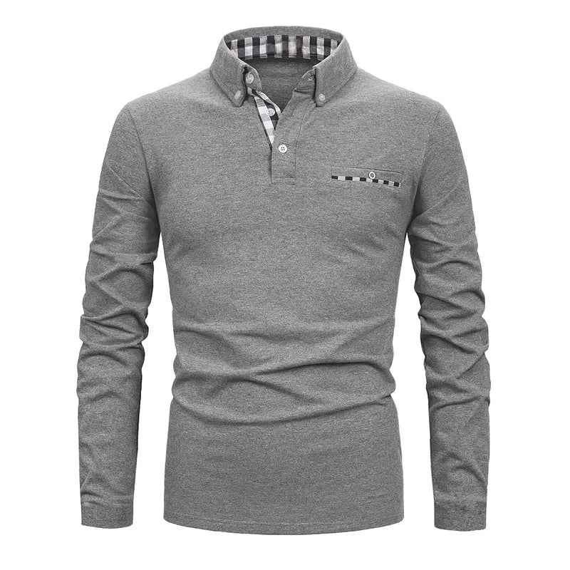 Kevin™ | Stylish Long-Sleeve Shirt
