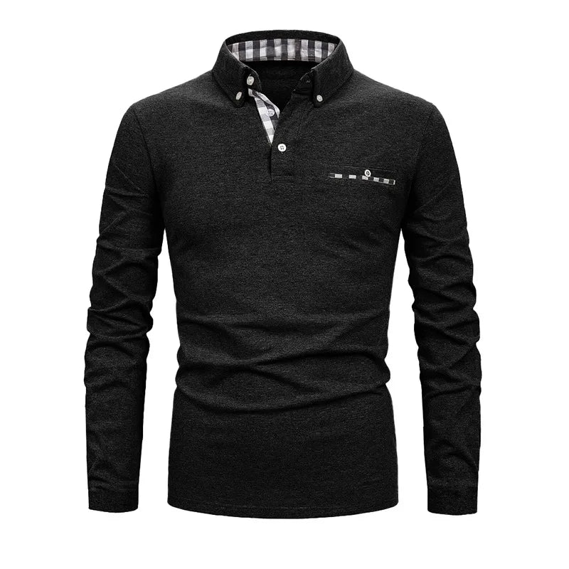 Kevin™ | Stylish Long-Sleeve Shirt