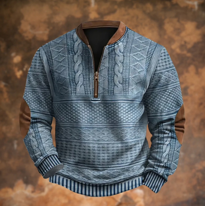 Dimitri™ Retro Zip-Up Sweater
