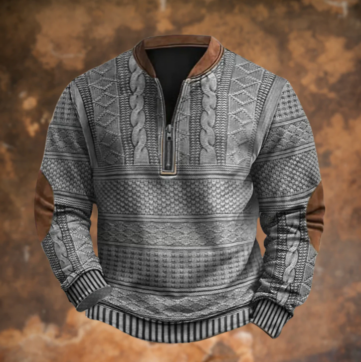 Dimitri™ Retro Zip-Up Sweater