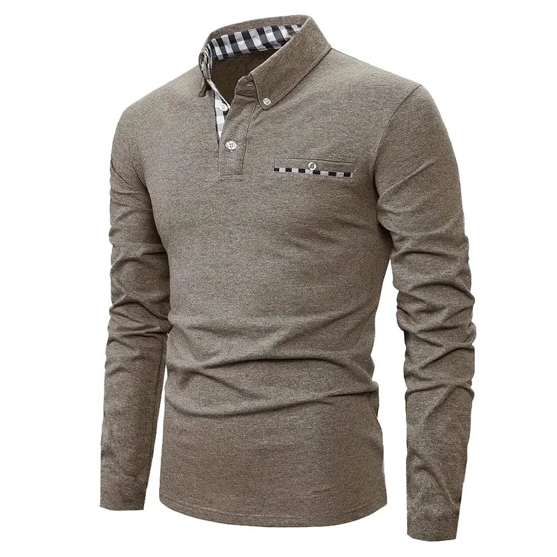 Kevin™ | Stylish Long-Sleeve Shirt