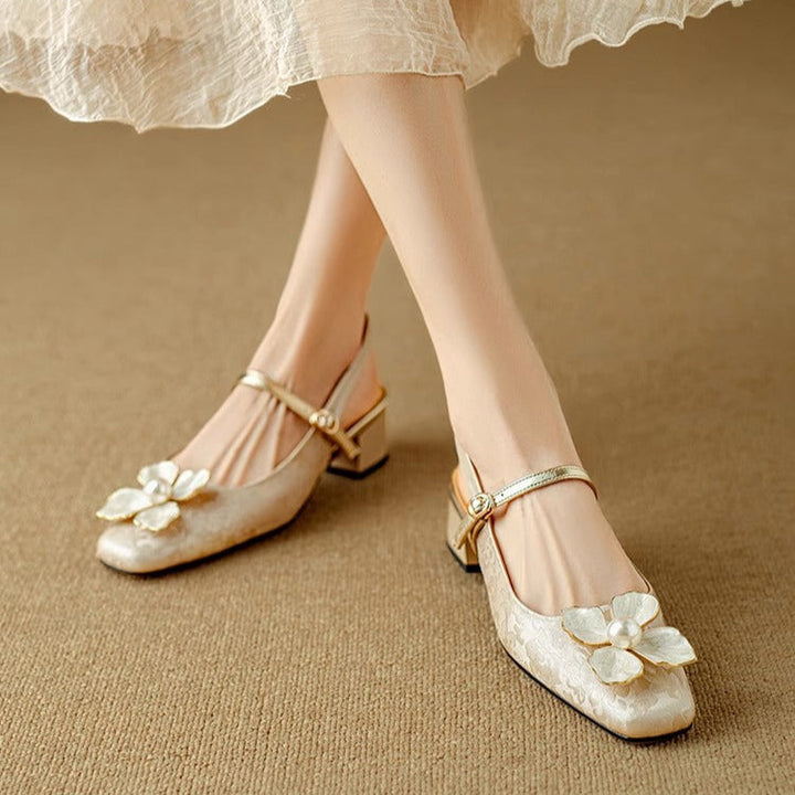 Eloise Elegant Slingback Pumps