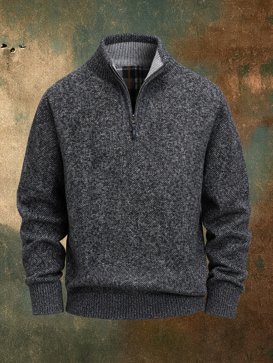 Dominic™ Fleece-Lined Half-Zip Sweater