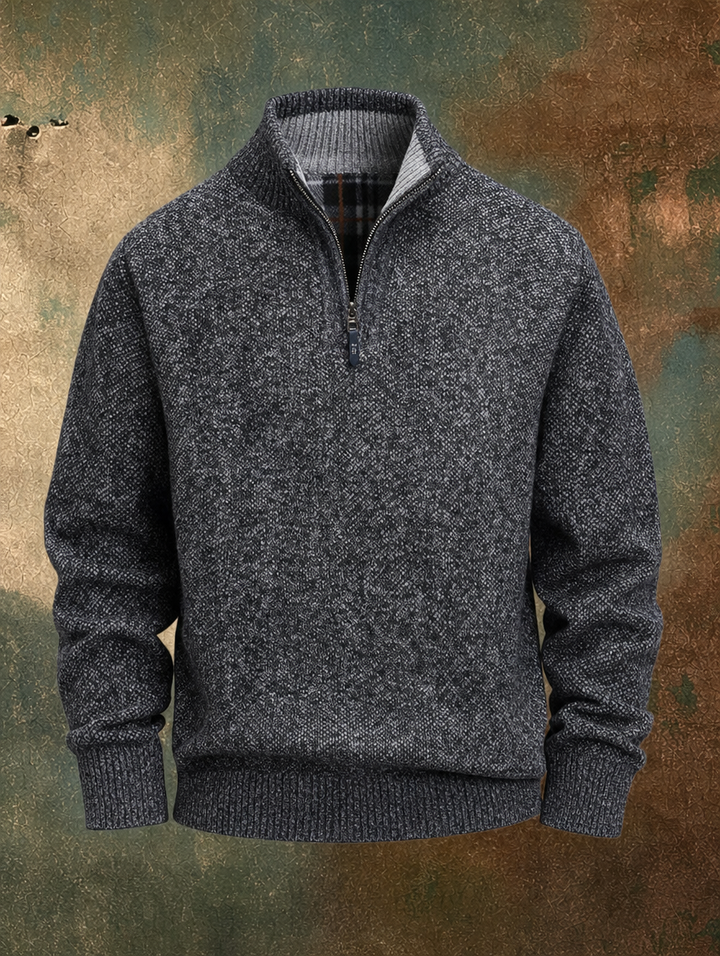 Dominic™ Fleece-Lined Half-Zip Sweater