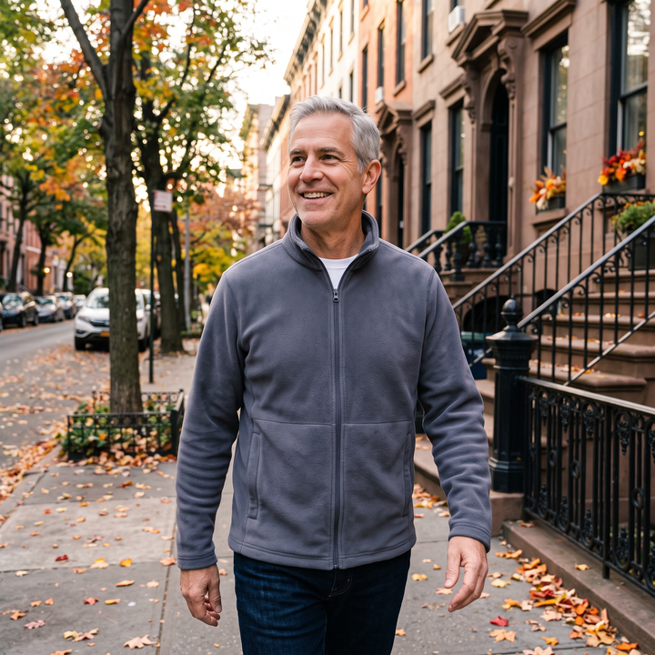 Lawrence™ Warm Fleece Zip-Up Jacket