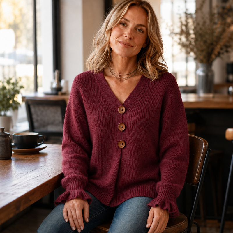 DANY | V-neck sweater you can reach for again and again